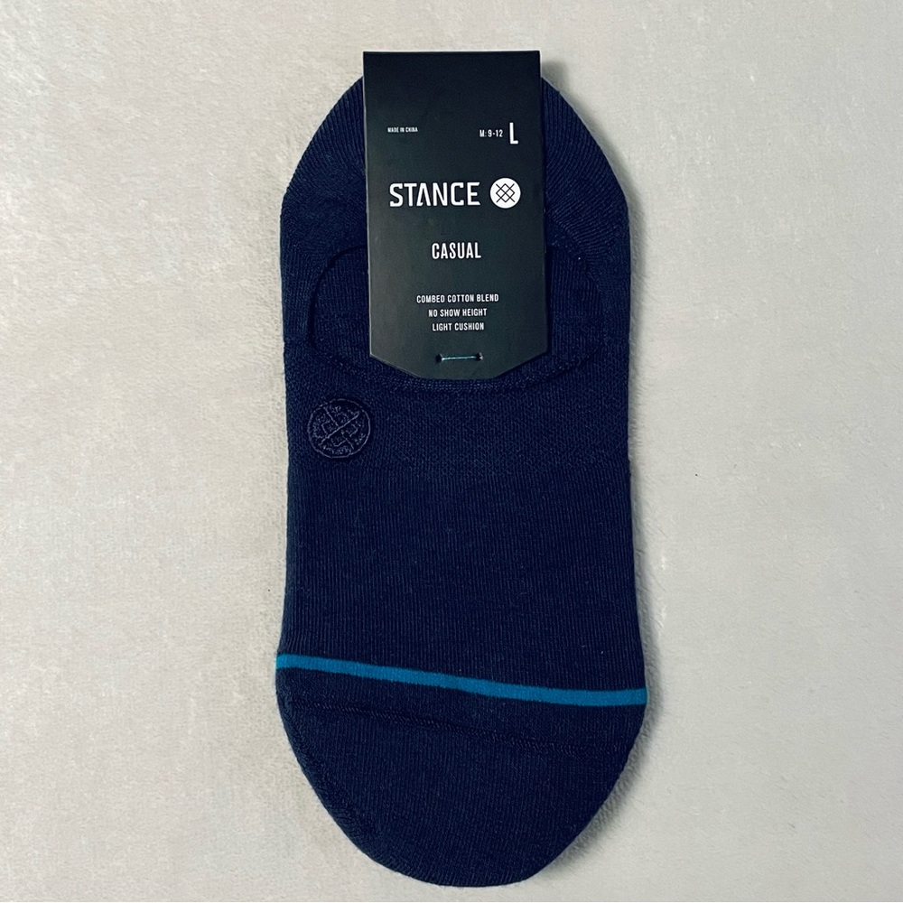 Stance Blue Casual Socks with Low Pro Ankle Style